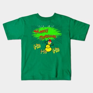 Merry Chtristmas Ha Ha Ha Shirts Kids T-Shirt